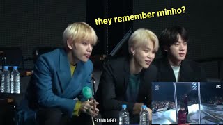 BTS Reaction to Stray Kids GDA 2019 [upl. by Brebner]