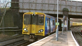 Half an Hour at 216  Birkenhead North Station 1022017  Class 507 508 terminus [upl. by Jezabella]