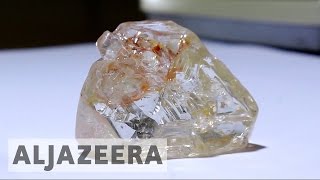 Sierra Leone 709carat diamond fails to attract buyers [upl. by Nahtanaoj]