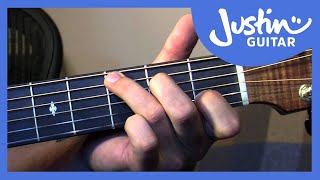 Happy Birthday Guitar Lesson  Fingerstyle Easy Folk Guitar Songs FO105 [upl. by Aicined]