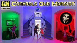 Game Master Controls Our House for 24 Hours With Alexa [upl. by Garlan]