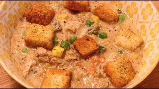 Instant Pot Creamy Turkey Soup [upl. by Aisereht496]