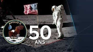 Il y a 50 ans Apollo 11 senvolait vers la Lune [upl. by Ynaffital]