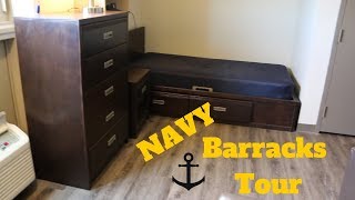 Navy Barrack Room Tour 2019 E3 amp Below [upl. by Drofniw]