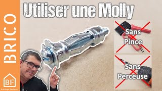 Comment utiliser une cheville Molly sans pince ni perceuse [upl. by Mor715]