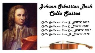 Johann Sebastian Bach  Cello suites in 432 Hz great for reading or studying [upl. by Sidra]