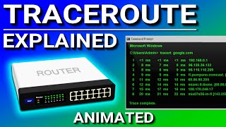 Traceroute tracert Explained  Network Troubleshooting [upl. by Yarehs731]