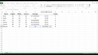 Decimal Places How To Round Numbers In Excel [upl. by Marlane]