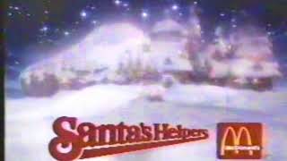 McDonalds  quotSantas Helpersquot Commercial 1985 [upl. by Hailey]