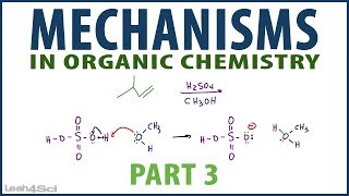 Organic Chemistry Reaction Mechanism Pattern Examples [upl. by Atnoed]