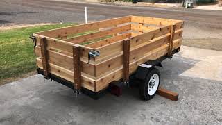 Bi Fold Ramp  Rugged Aluminum Utility Trailer [upl. by Eiramnerual]