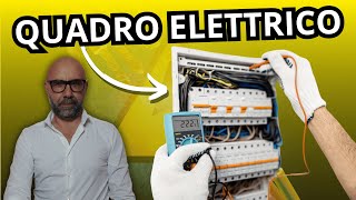 1Sicurezza elettrica  Il quadro elettrico [upl. by Curren]