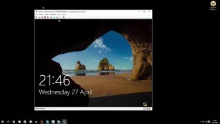 How to setup a HyperV virtual machine on Windows 10 [upl. by Tandi232]