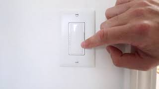 Lutron Maestro Dimmer Programing [upl. by Sudhir]