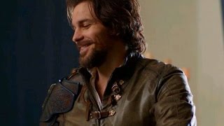 The Musketeers Interview met Santiago Cabrera BBC [upl. by Nwahsear]