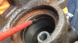 Replacing rear brake caliper seals [upl. by Notselrahc]