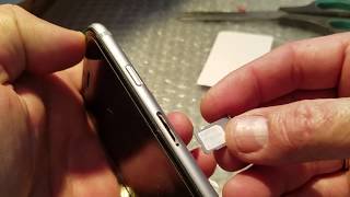 How to remove a stuck SIM card from iPhone  without taking the phone apart [upl. by Mani]