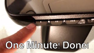 LEXUS HOW TO PAIR TO GARAGE DOOR 1 MINUTE [upl. by Hollister]