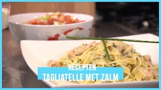 Hoe maak je tagliatelle met zalm  BinnensteBuiten [upl. by Otnicaj]