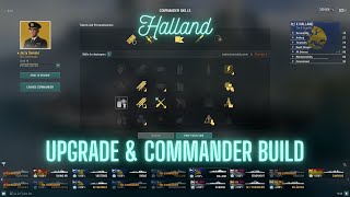 World of Warships  Halland Upgrade amp Commander Build [upl. by Hoye881]