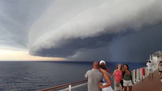 Tormenta en crucero 2017 marzo [upl. by Navetse]