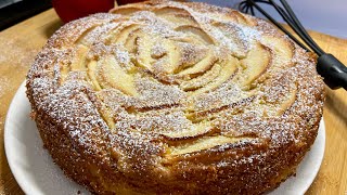 GÂTEAU AUX POMMES HYPER MOELLEUX RECETTE FACILE [upl. by Euqinotna]