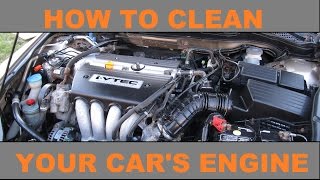 How to Clean an Engine [upl. by Mazlack]