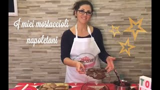 Ricetta Mustaccioli Campani  Mostaccioli original recipe [upl. by Anod]